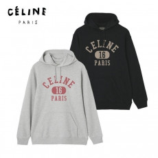 셀린느 16 타원 로고 후드티