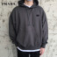 프라다 사각 로고 후드티