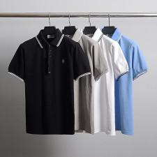 스톤아일랜드 사각 패치 라인 PK 반팔 카라티