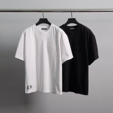 크롬하츠 엠보 말굽 오버핏 반팔티