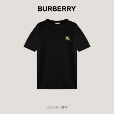 버버리 골드 라인 트랙 머슬 반팔티