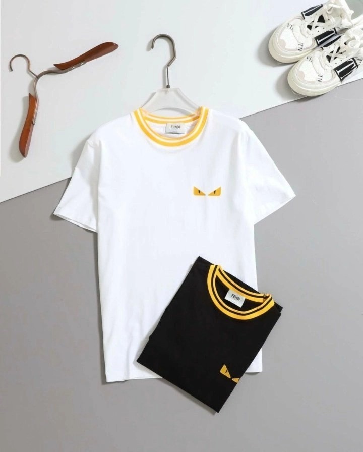 펜디 몬스터 아이 실켓 반팔티