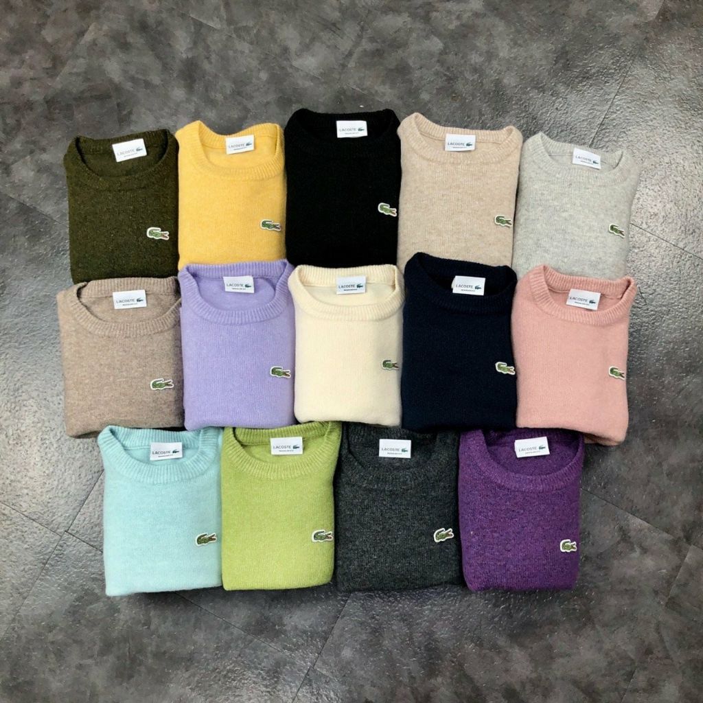라코스테 울 캐시미어 니트