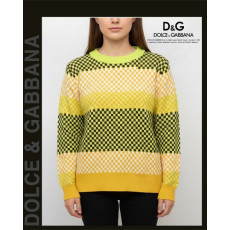 돌체앤가바나 여성 9366 큐브 퍼즐 라운드 니트