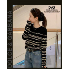 돌체앤가바나 여성 25-884 나바호 문양 라운드 니트