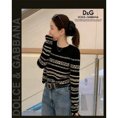 돌체앤가바나 여성 25-884 나바호 문양 라운드 니트