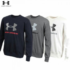 언더아머 로고 배색 맨투맨