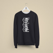 필립플레인 사선 로고 플라넷 맨투맨