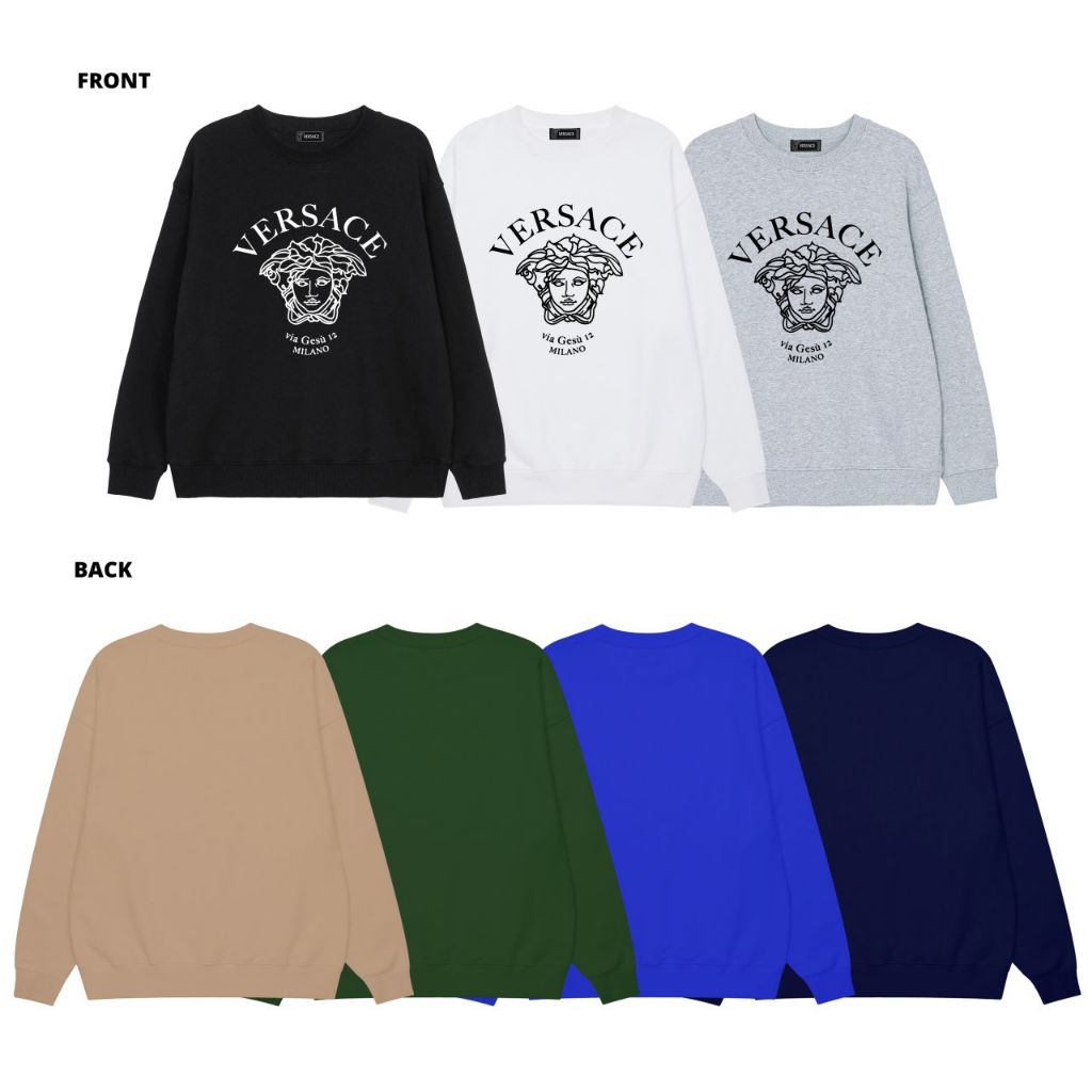 베르사체 원형 메두사 맨투맨