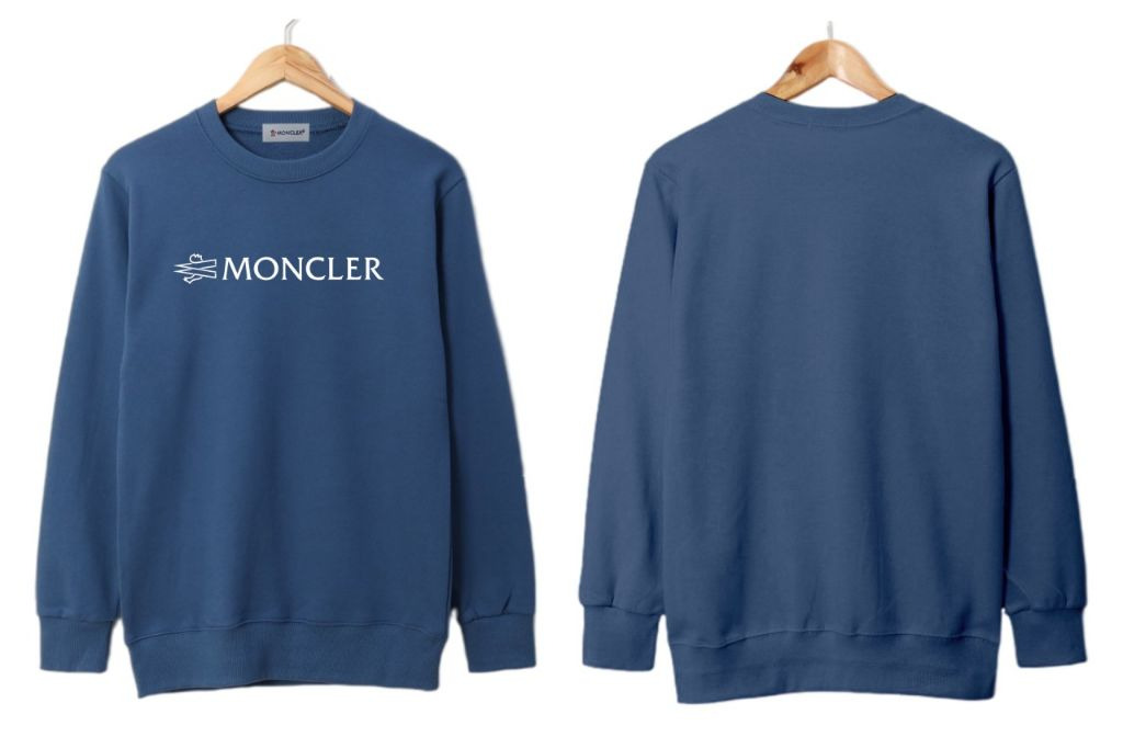 몽클레어 로고 레이다운 맨투맨