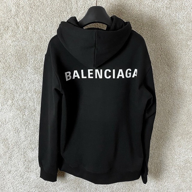 발렌시아가 BB자 로고 후드티