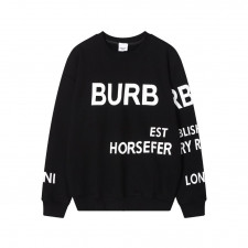 버버리 호스 멀티 나염 맨투맨