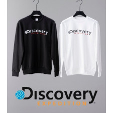 디스커버리 전면 로고 나염 맨투맨