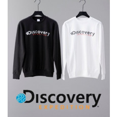 디스커버리 전면 로고 나염 맨투맨