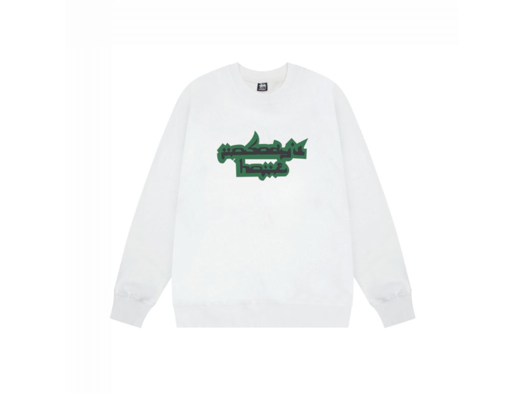 스투시 바카르 본소다 삼자 연명 프린트 맨투맨