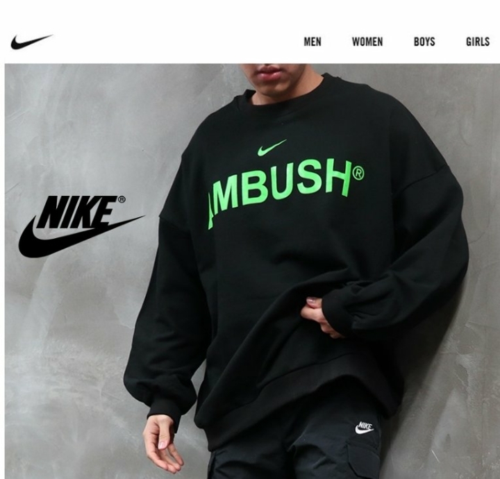 나이키 엠부쉬 컬렉션 맨투맨