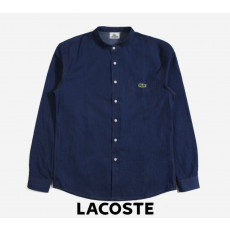 라코스테 워싱 차이나 데님 셔츠