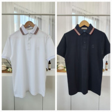 버버리 스트라이프 PK 반팔 카라티