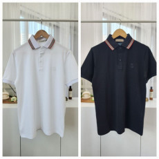 버버리 스트라이프 PK 반팔 카라티