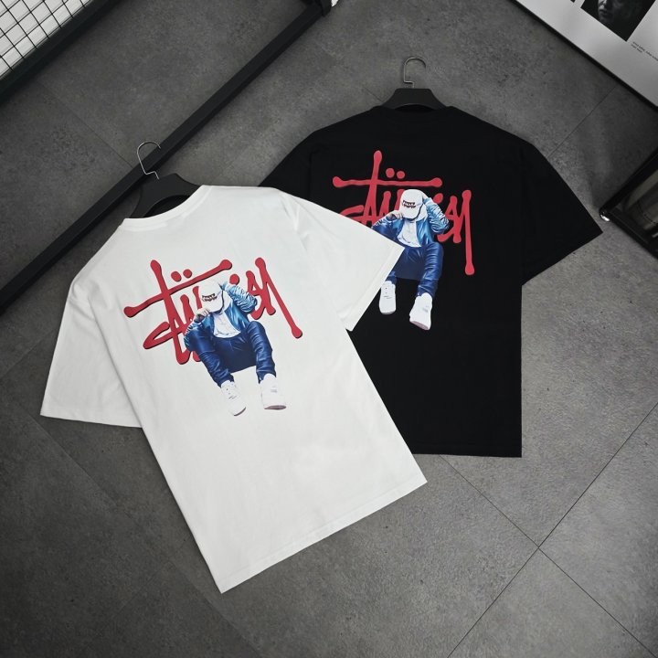 스투시 Red Cap 반팔티