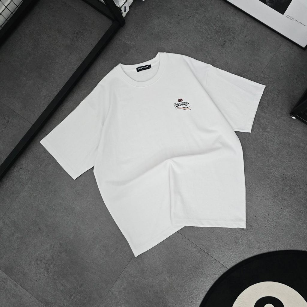 발렌시아가 페인팅 반팔티