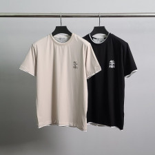 브루넬로 쿠치넬리 라운드 반팔티