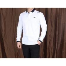 라코스테 레터링 긴팔 카라티