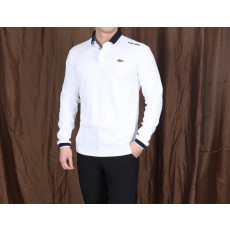 라코스테 레터링 긴팔 카라티