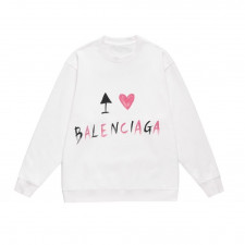 발렌시아가 애로우 앤 하트 맨투맨