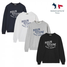 메종키츠네 시그니쳐 로고 맨투맨