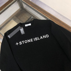 스톤아일랜드 기본 로고 레터링 맨투맨