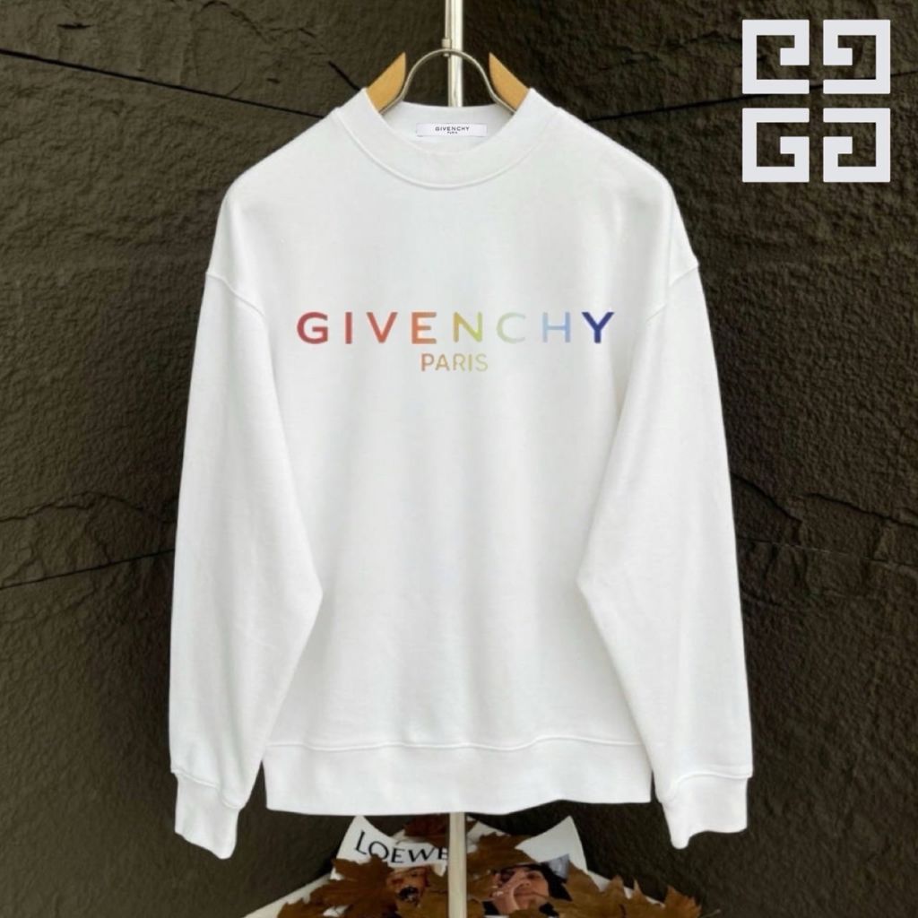 지방시 무지개 레인보우 맨투맨