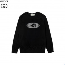 구찌 타원형 로고 맨투맨