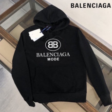 발렌시아가 모드 로고 후드티