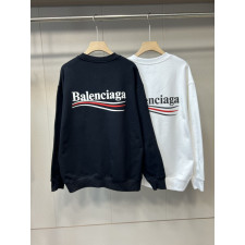 발렌시아가 웨이브로고 맨투맨