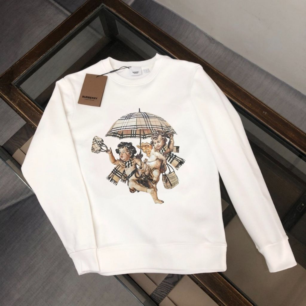 버버리 가방든 천사 맨투맨