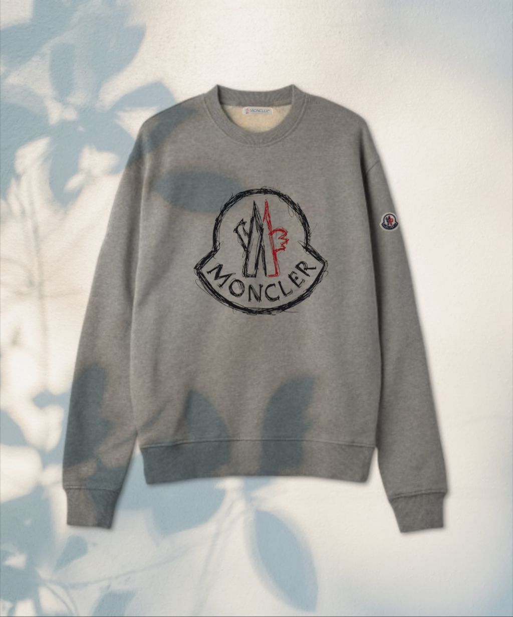 몽클레어 스크리블 맨투맨