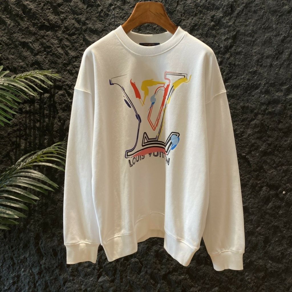 루이비통 파스텔 로고 맨투맨