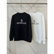 몽클레어 단색 로고 맨투맨