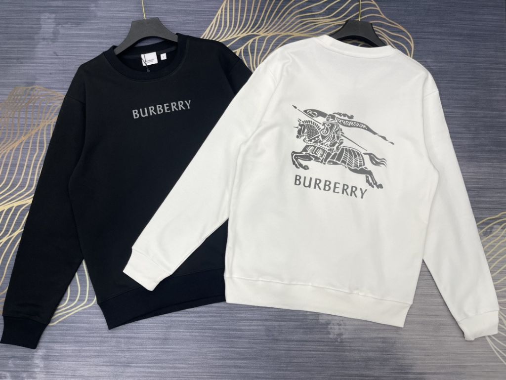 버버리 2301 흑기사 빅로고 맨투맨