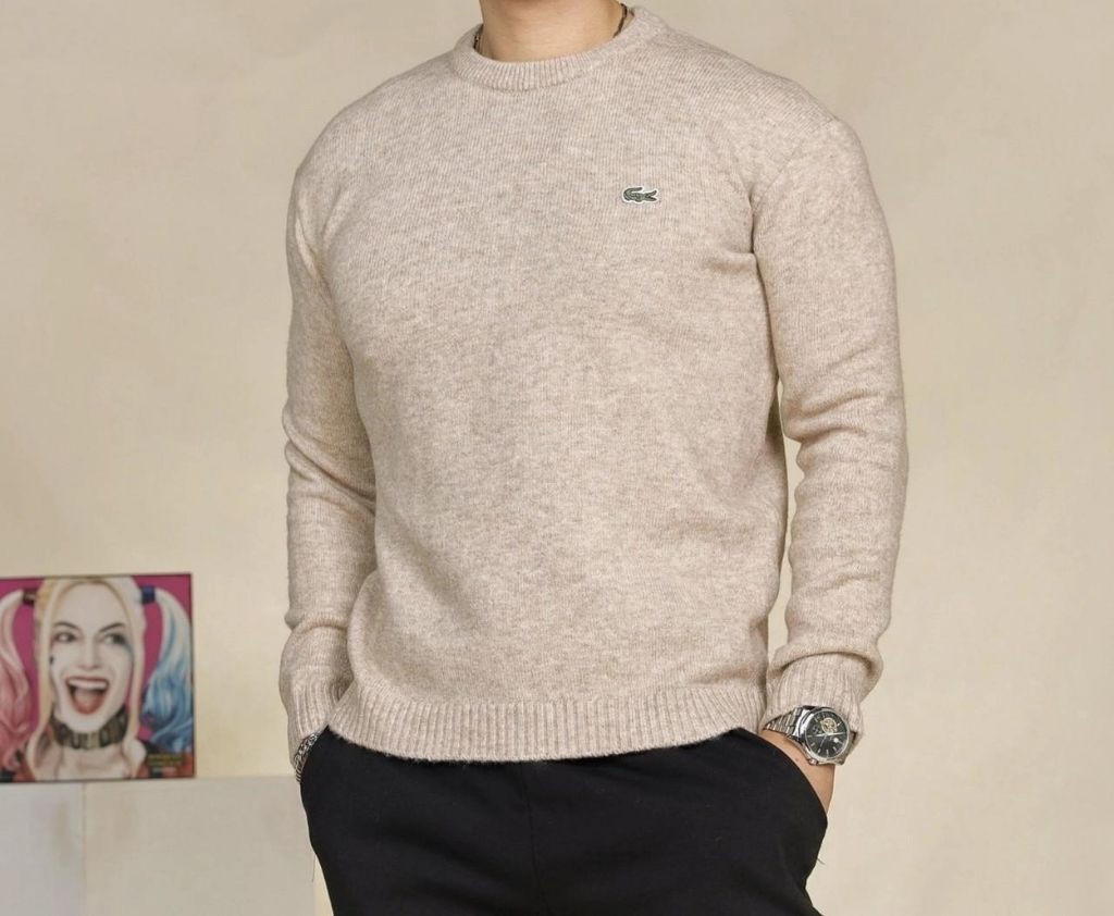 라코스테 캐시 포니 라운드 니트