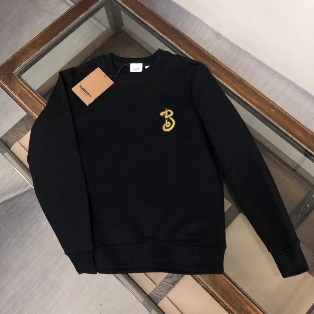 버버리 옐로우 코브라 맨투맨