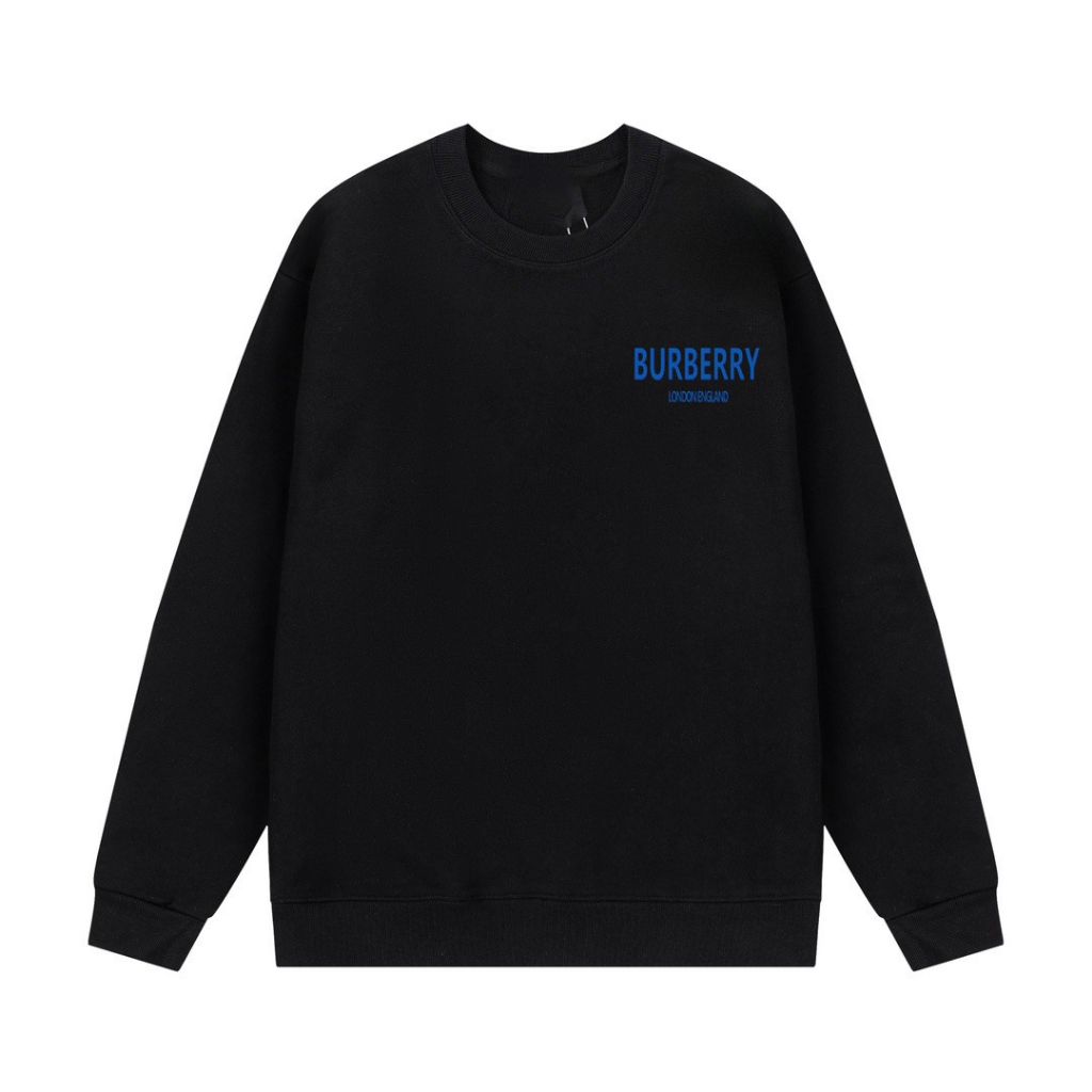 버버리 로콘 테디 로고 입체 나염 맨투맨