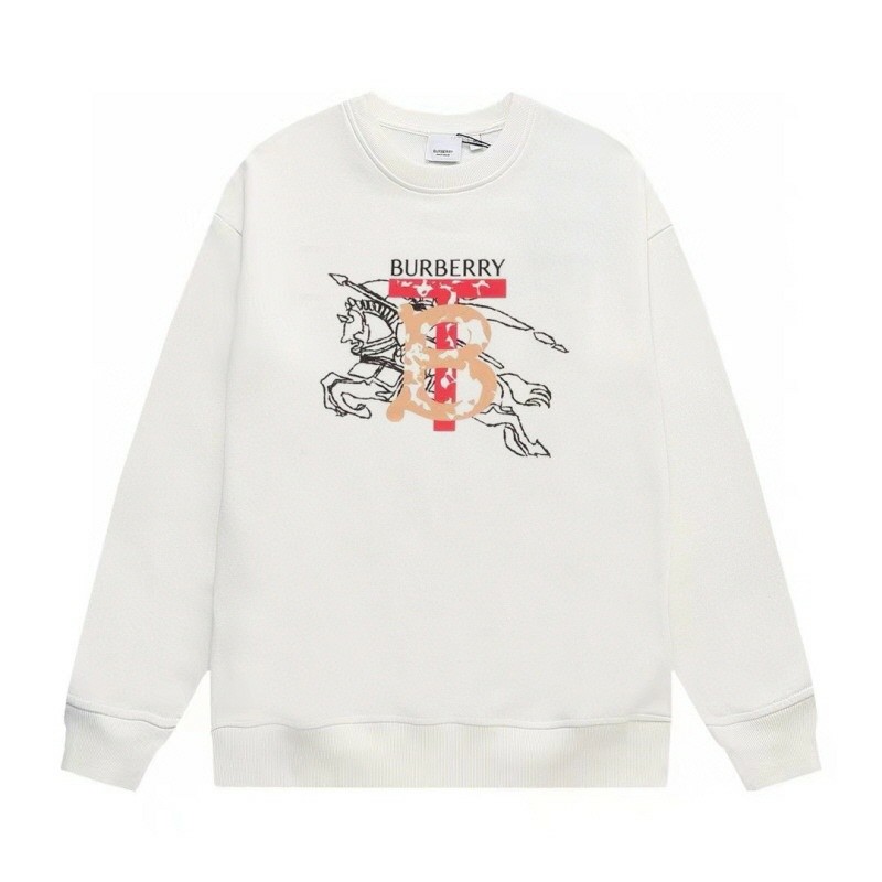 버버리 컬러링 TB 빅로고 맨투맨