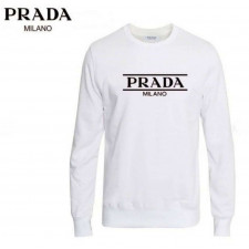 프라다 사선 폰트 로고 맨투맨