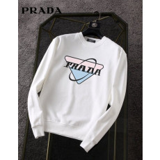 프라다 Ped 핑크 배색 맨투맨