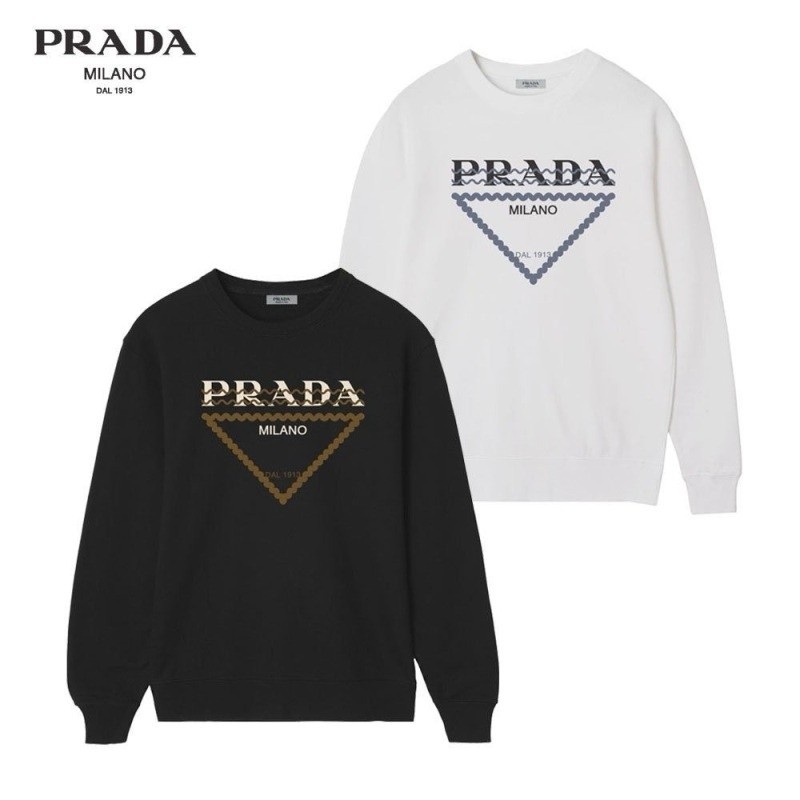 프라다 웨이브로고 맨투맨