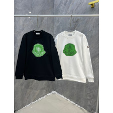 몽클레어 그린 빅로고 맨투맨