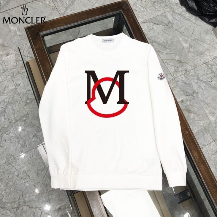 몽클레어 배색 오뚜기 맨투맨