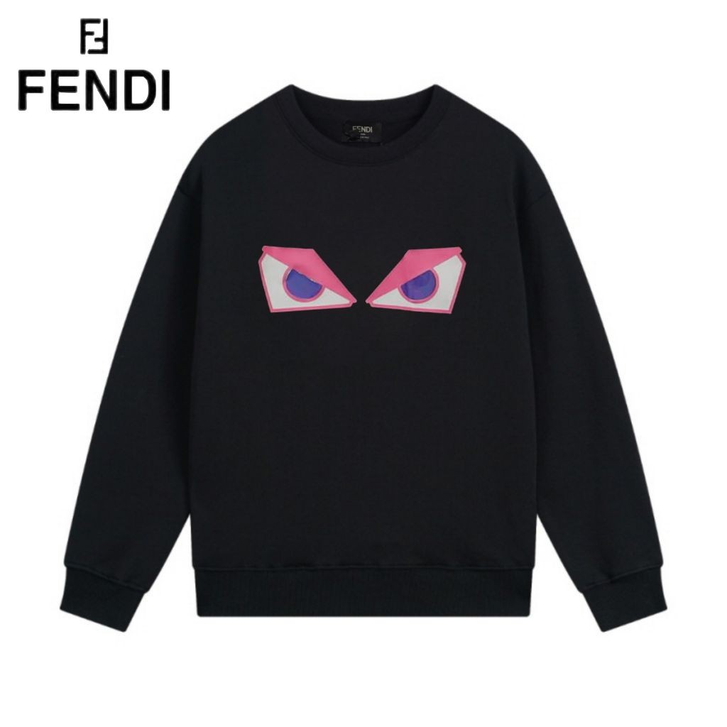 펜디 레인보우 나염 맨투맨